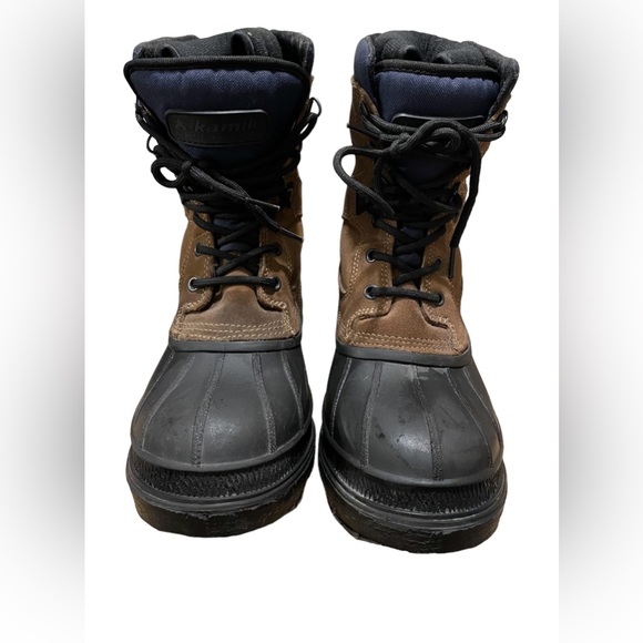 Kamik Waterproof Thinsulate Wilmot Boots Size 7- Brown/Black - Picture 1 of 6